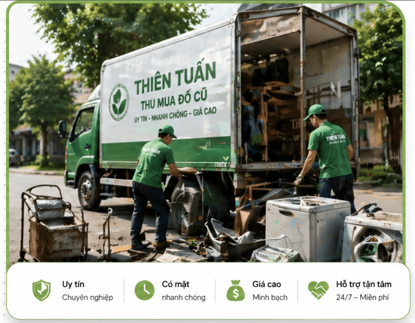 đơn vị thu mua đồ cũ Hà Nội tận nơi giá cao
