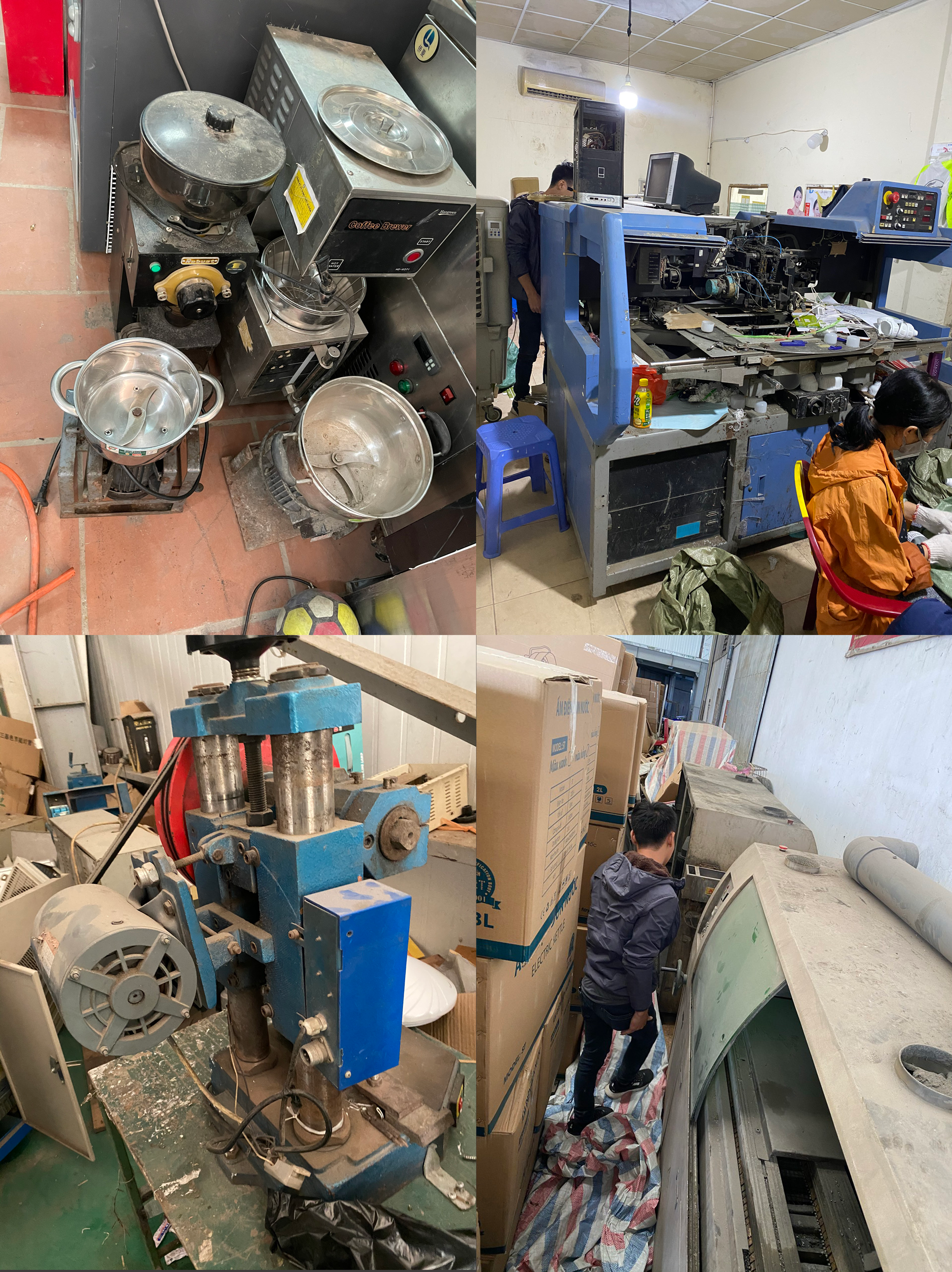 Quy trình thu mua máy móc thiết bị công nghiệp cũ chuyên nghiệp